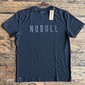 NOBULL Men's Black Tee X-Large NWT